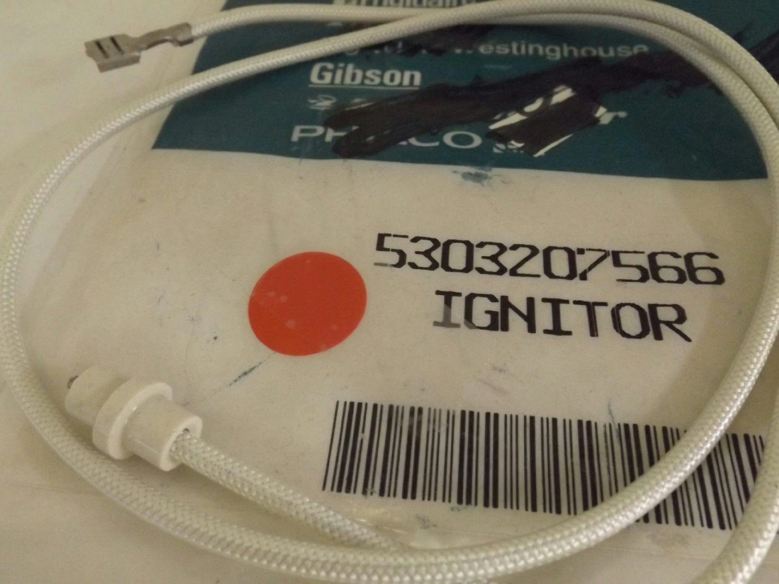 FRIGIDAIRE TAPPAN STOVE 5303207566 TOP BURNER IGNITOR NEW FRIGIDAIRE TAPPAN STOVE 5303207566 TOP BURNER IGNITOR NEW